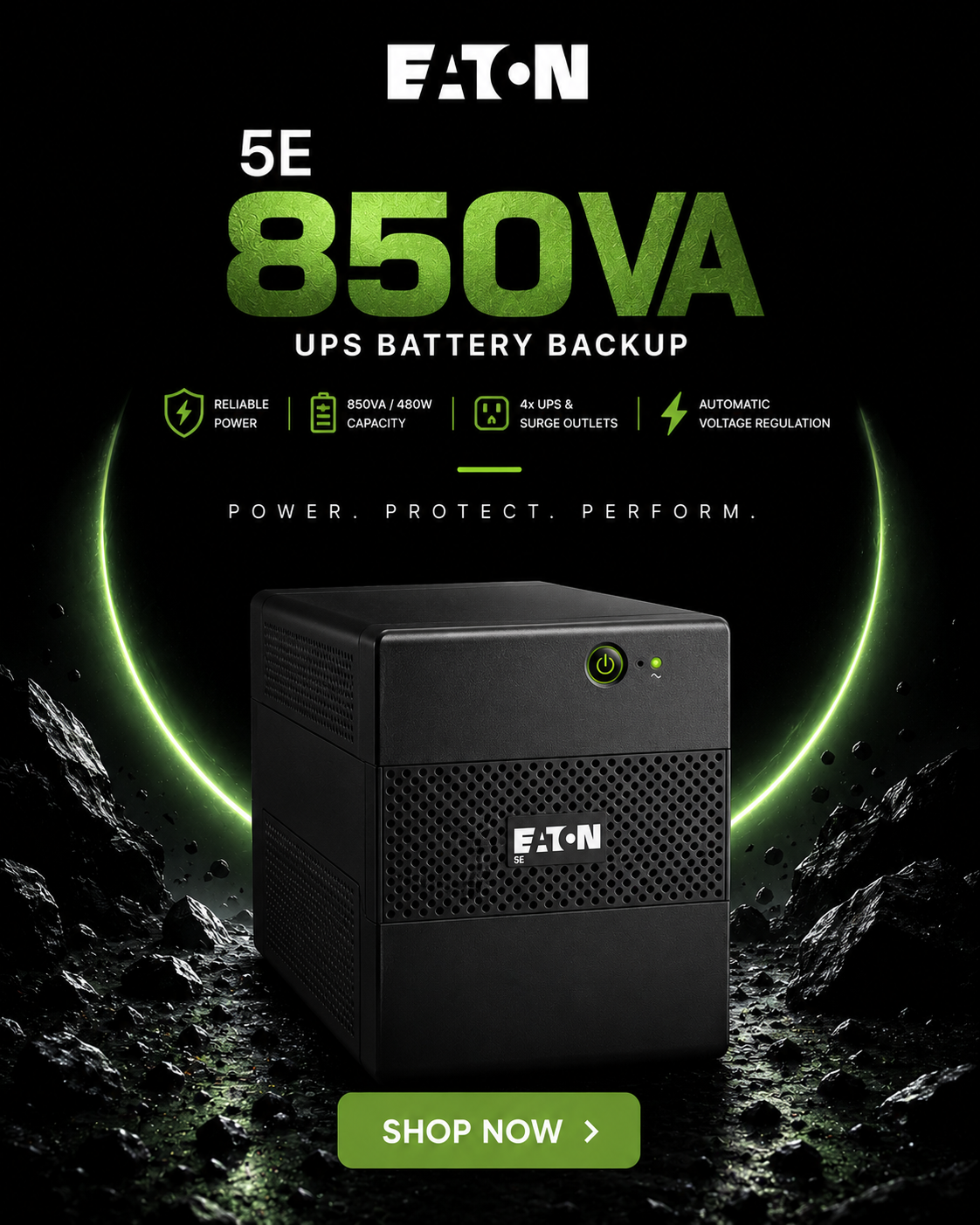 Eaton 5E 850VA UPS