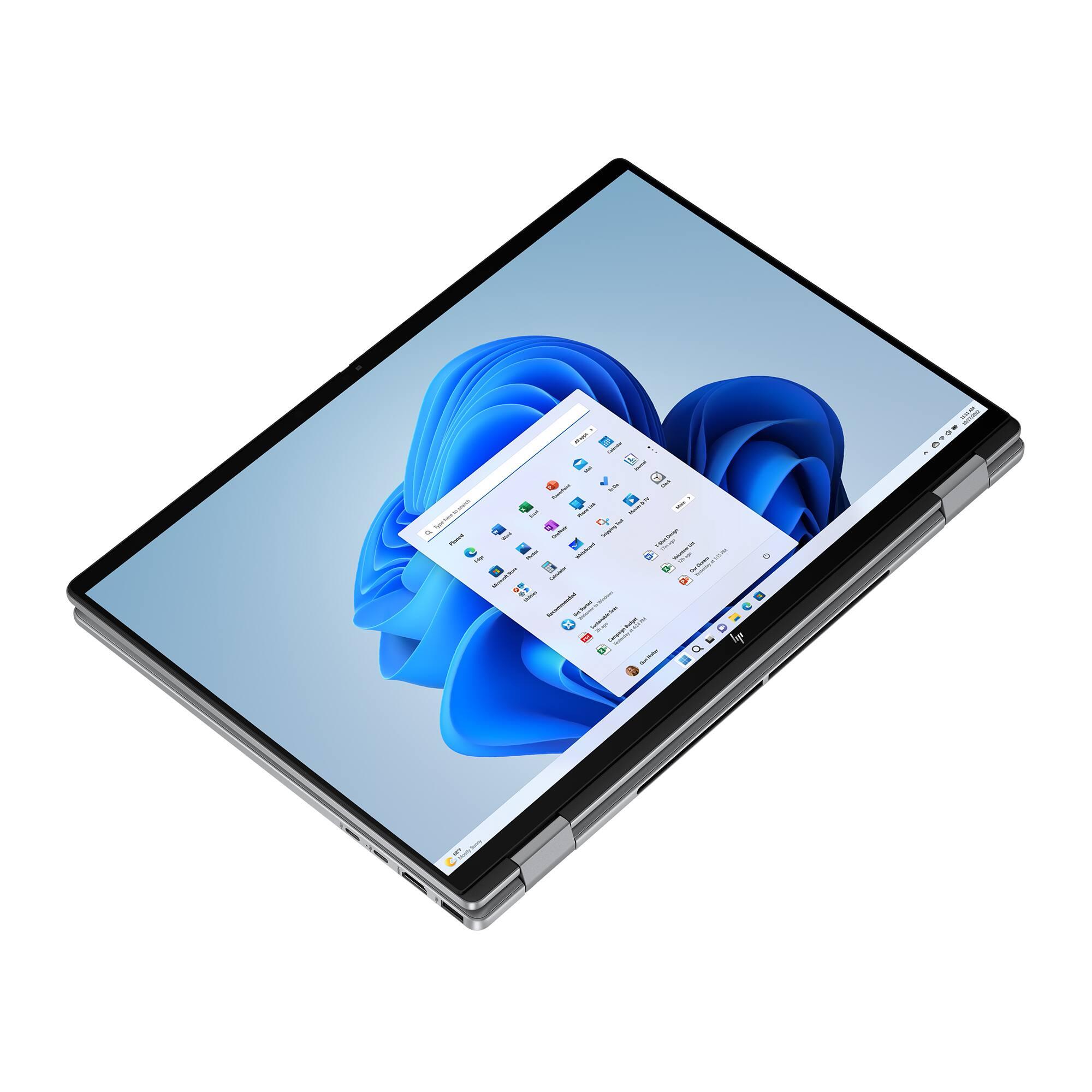 HP OmniBook X Flip 16-as0023dx x360 2-in-1 Laptop – Intel Core Ultra 7 256V, 16GB RAM, 1TB PCIe Gen4 SSD, 16″ 2K Touchscreen, Windows 11 Home, Eclipse Grey product image 4