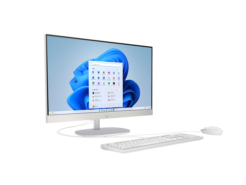 HP 24-cr0315nh All-in-One Desktop PC – Intel Core i3-1315U, 8GB RAM, 512GB SSD, 23.8 Inches Full HD (B73U3EA) product image 4
